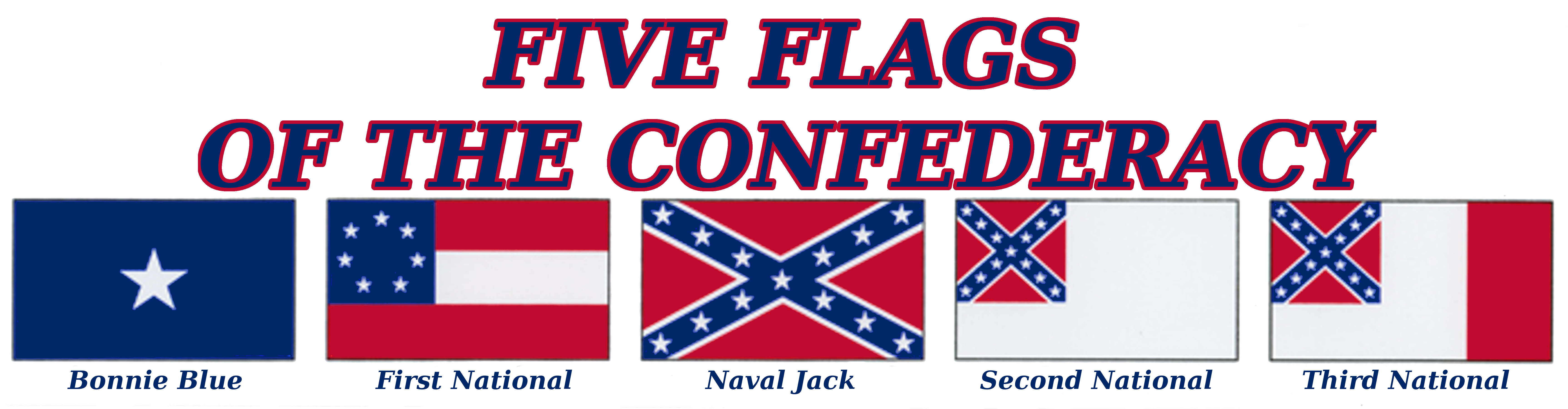 Flags of the Confederacy Bumper Sticker